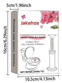 4 piezas/3 piezas Desodorante en gel para inodoro, Limpiador y desodorante de inodoro con estampado floral, Limpiador de inodoro, Gel desodorante, Ambientador de baño, Apto para inodoro, baño, artículos de limpieza
