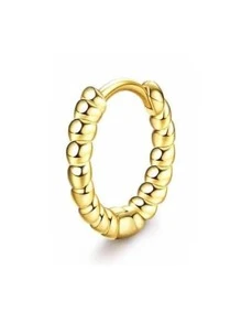 CASSIECA CASSIECA 1 Stück 16 Gauge Knorpel Ohrringe für Frauen, flacher Stecker - Hypoallergen, chirurgischer Edelstahl Stud Hoop Knorpel Ohrring Set für Daith, Concha, Tragus, Helix Piercings, Einzelstück
