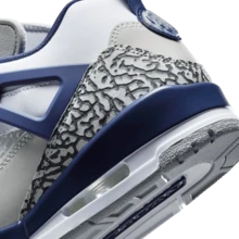 Jordan Spizike Low Fashionable And Versatile Non-Slip And Wear-Resistant Low-Top Retro Basketball Shoes Unisex White And Blue FQ1759-140 - White Blue - View 8