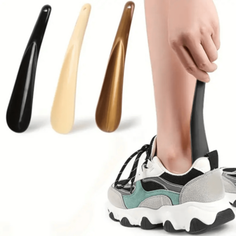 2pcs Mini Portable Short Handled Small Shoe Holder - Compact And Durable Plastic, Suitable For Home And Travel Use,Ergonomic Shoe Horns - Durable Plastic, Easy Wear Shoes, Convenient And Time-Saving, Ideal For All Ages, Shoe Inserting Aids|Ergonomic Design|Plastic Shoe Horns