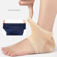 2 pièces Protecteur plantaire, tampon silicone pour talon pour les soins et le soutien quotidiens des pieds, protecteur de talon en gel
