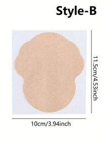 10pcs Disposable Breathable Sweat-Absorbent Pads, Underarm Sweat-Absorbent Patch Magic Device, Universal Armpit Patch For All Seasons, Washable Sweat Absorbing Guards, Dress Sweat Perspiration Pads Shield, Absorbent Deodorant Pad, Antiperspirant And Sweat-Proof Patch