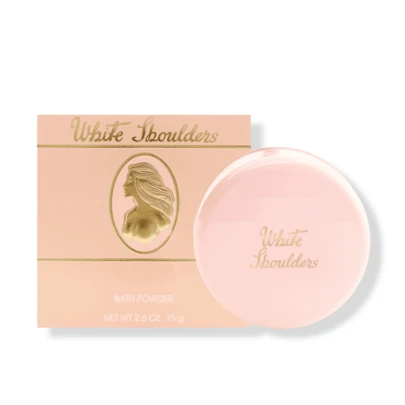 Elizabeth Arden White Shoulders Bath Powder Bubble Bar 2.6oz/ 75g Silky-Skin Long-Lasting-Fragrance Fresh-Elegant Moisture-Absorption Comfort-Fine-Powder Girlfriend Wife Mother Friend Birthday Graduation Party Travel Camping Outdoors School Campus Trip Festivals Anniversary Fall Autumn Christmas Fall Looks Basic Relaxed Style Office Looks Effortless Elegance