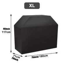 8 Sizes Weber Grill Cover Dustproof & Waterproof Heavy Duty Bbq Cover, Black For School,Office,Household,Travel,Bag,Organizer,Storage