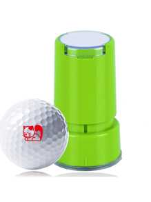 Ulepszone, grube stemple z tworzywa ABS do piłek golfowych, wielokrotnego użytku markery do piłek golfowych, akcesoria golfowe z samotuszującymi i szybkoschnącymi stemplami zapewniającymi wyraźne, trwałe nadruki
