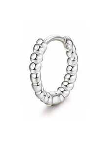 CASSIECA CASSIECA 1 Stück 16 Gauge Knorpel Ohrringe für Frauen, flacher Stecker - Hypoallergen, chirurgischer Edelstahl Stud Hoop Knorpel Ohrring Set für Daith, Concha, Tragus, Helix Piercings, Einzelstück