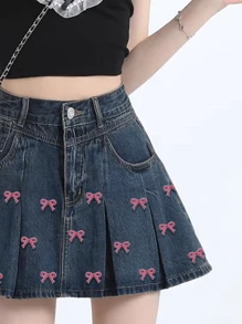Pink Bow Embroidery Patch Stickers DIY Clothing Iron Patches Sewing Accessories Fabric Stickers Suitable For Backpacks, Jeans, Jackets, T-Shirts, Hats, Dresses, Etc