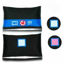 2x Large Dry Car Home Reusable Dehumidifier Bag Moisture Damp Absorber Van - Black - View 3