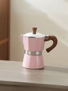 Aluminum Moka Pot Coffee Espresso Moka Coffee Maker Moka Pot For Coffee Lover Color Aluminum Moka Pot Stovetop Italian Coffee Maker Espresso Mocha Pot For Coffee Lover New Creative Italian Style Percolator Tool, Aluminum Moka Pot Espresso Moka Coffee Maker Moka Pots For Coffee Aluminum Moka Pot Coffee Espresso Cup Coffee Maker With Wooden Handle - Multicolor - View 30