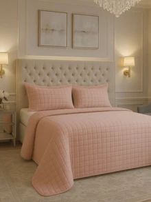 Queen Size Athenas 400 Thread Count Bedspread High Quality Embroidery Bed - 黑色 - View 2
