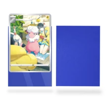 100 个/50 个 66 * 91 毫米磨砂卡套可展示个性化设计保护套适用于 MTG/PKM 卡牌游戏卡套/交易卡/桌面游戏卡/收集游戏卡保护套适用于棒球卡高品质耐用材料独家设计万圣节/圣诞节/生日礼物 - 彩色 - 查看 15