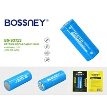 Batería recargable 26650, Pila 1 unidad, 3,7 V, 4800 mAh, de litio 26650, batería plana para linternas, herramientas eléctricas y otros equipos - 26650 - Ver 3