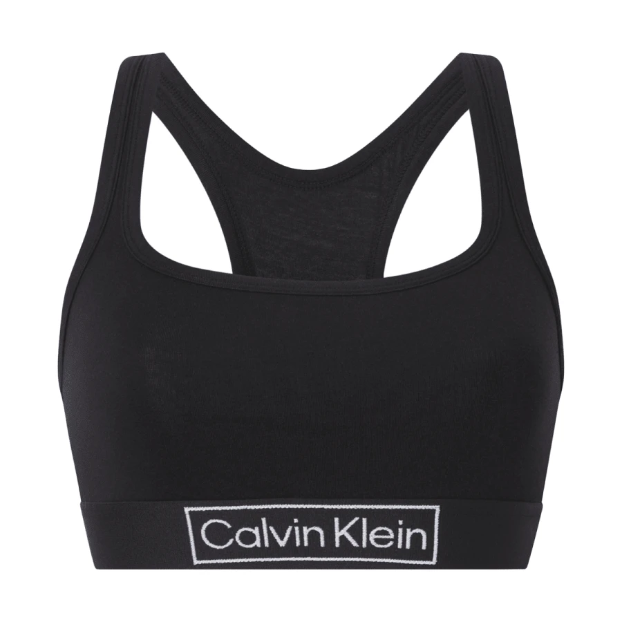 Calvin Klein UNLINED BRALETTE - Black - View 1