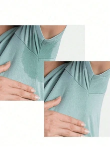 10pcs Disposable Breathable Sweat-Absorbent Pads, Underarm Sweat-Absorbent Patch Magic Device, Universal Armpit Patch For All Seasons, Washable Sweat Absorbing Guards, Dress Sweat Perspiration Pads Shield, Absorbent Deodorant Pad, Antiperspirant And Sweat-Proof Patch