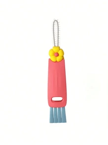 1pc 3-In-1 Cup Lid Brush, Thermal Bottle Lid Cleaner, Multipurpose Crevice Cleaning Brush, Cup Slot Bottle Brush Cup Cleaning Tool,Kitchen,Bathroom,Home,Household Supplies, Cleaning Accessories, Household Cleaning Supplies, Room Decoration, Can Be Used To Prevent Oil Stains, Garbage, Etc., Suitable For Kitchens, Restaurants, Parties, Gatherings, Travel, Family Gifts, Home Gifts