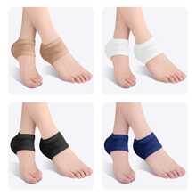 2 pièces Protecteur plantaire, tampon silicone pour talon pour les soins et le soutien quotidiens des pieds, protecteur de talon en gel