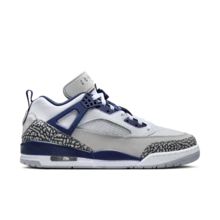 Jordan Spizike Low Fashionable And Versatile Non-Slip And Wear-Resistant Low-Top Retro Basketball Shoes Unisex White And Blue FQ1759-140 - White Blue - View 4