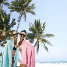 COTZRTOV 1 pieza Toalla de playa turca, toalla de playa ligera, toalla de playa sin arena, toalla de playa de secado rápido y absorbente para exteriores, viajes, campamentos, vacaciones de verano, accesorios de playa, Travsel, yoga, baño y decoración de baño para vacaciones, 71x39in