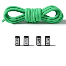 1 Pair Of Elastic No-Tie Shoelaces With Buckle - Multicolor, Quick-Lace System For Sneakers And Shoes, Durable Knit Fabric, Non-Fade, Easy To Use Shoelace Aid Tool