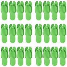 12 Pairs Disposable Pedicure Slippers Bulk Multicolor Flip Flop For Pedicure Anti Slip EVA Foam Spa Slipper Sandal Disposable Shoe Kit For Women Nail Bath Salon Party Supplies - Multicolor - View 15
