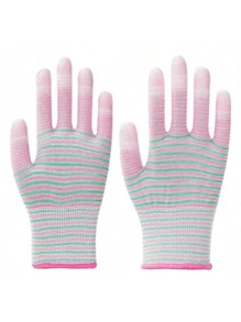 5 Pairs Breathable Gardening Gloves - Anti-Slip Design, Abrasion Resistant, Fatigue Resistant Work Gloves For Digging, Planting And Weeding