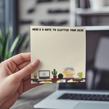 4pcs Funny Office Sticky Notes 3x3 Inch 50 Sheets Funny Office Note Pads Adhesive Funny Office Sticky Notes For School Office Home Supplies Students Teachers Gift,School Supplies,Back To School