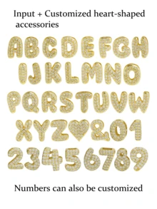 1件定制3D泡泡字母项链，个性化魅力珠宝礼物，圆形泡泡字母项链，适合送给朋友、情侣和家人，适用于婚礼、情人节、母亲节、时尚、复古、简约、休闲、金色、时尚、彩色、复古、男女皆宜、潮人、定制、个性化、独特、送给他的理想礼物、送给她的理想礼物、男朋友、女朋友、爸爸、妈妈、家人、朋友、周年纪念日、生日、毕业典礼、舞会、派对、女士项链、学习用品、返校、办公室、学校、教室、教师礼物、大学、同事、宿舍、教师、男孩女孩、青少年、初中生、中学生、高中生。学生、大学生、大一新生、大二学生、低年级学生、时尚秋日、细腻浪漫