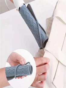 Portable Silicone Heat-Resistant Pad, Straightener, Curling Iron Insulation Pad, Anti Slip And Heat-Resistant Pad, Travel Styling Tool For Travel Dressing Table, Travel Case For Hairdressing Tools - Heat-Resistant Pad, Straightener Pad, And Curling Iron Sleeve