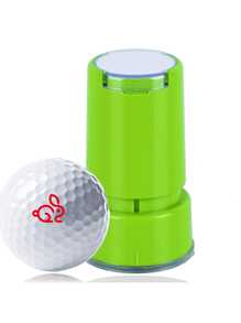 Ulepszone, grube stemple z tworzywa ABS do piłek golfowych, wielokrotnego użytku markery do piłek golfowych, akcesoria golfowe z samotuszującymi i szybkoschnącymi stemplami zapewniającymi wyraźne, trwałe nadruki