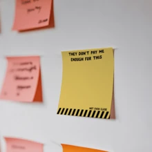 4pcs Funny Office Sticky Notes 3x3 Inch 50 Sheets Funny Office Note Pads Adhesive Funny Office Sticky Notes For School Office Home Supplies Students Teachers Gift,School Supplies,Back To School