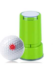 Ulepszone, grube stemple z tworzywa ABS do piłek golfowych, wielokrotnego użytku markery do piłek golfowych, akcesoria golfowe z samotuszującymi i szybkoschnącymi stemplami zapewniającymi wyraźne, trwałe nadruki