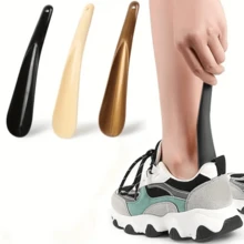 2pcs Mini Portable Short Handled Small Shoe Holder - Compact And Durable Plastic, Suitable For Home And Travel Use,Ergonomic Shoe Horns - Durable Plastic, Easy Wear Shoes, Convenient And Time-Saving, Ideal For All Ages, Shoe Inserting Aids|Ergonomic Design|Plastic Shoe Horns - Multicolor - View 2