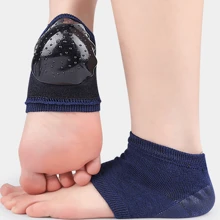 2 pièces Protecteur plantaire, tampon silicone pour talon pour les soins et le soutien quotidiens des pieds, protecteur de talon en gel