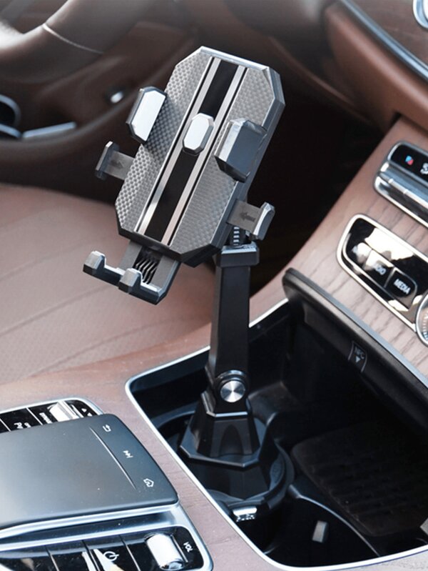 Supporto regolabile per bicchiere e cellulare per auto, portabicchiere universale per auto, supporto per telefono cellulare, compatibile con e telefoni Android, regalo per compleanni, famiglia, amici, accessori per auto, supporto per cellulare per auto