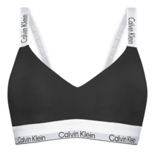 Calvin Klein LGHTLY LINED BRALETTE - Black - View 1