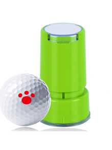 Ulepszone, grube stemple z tworzywa ABS do piłek golfowych, wielokrotnego użytku markery do piłek golfowych, akcesoria golfowe z samotuszującymi i szybkoschnącymi stemplami zapewniającymi wyraźne, trwałe nadruki