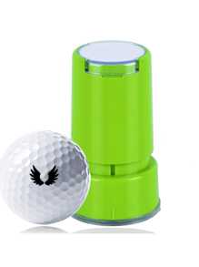 Ulepszone, grube stemple z tworzywa ABS do piłek golfowych, wielokrotnego użytku markery do piłek golfowych, akcesoria golfowe z samotuszującymi i szybkoschnącymi stemplami zapewniającymi wyraźne, trwałe nadruki