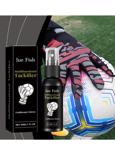 30 ml/pudełko Spray do rękawic bramkarskich, zapewnia przyczepność i wzmacnia siłę chwytu, lepki spray na prezent urodzinowy, piłka nożna