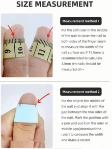 10 件方形纯手工按压指甲套装 DIY 指甲装饰可爱少女风格创意卡通可爱假日适合女士和女孩 1 件迷你指甲锉和 1 片粘性标签短方形假指甲，猫眼风格，熊风格，蝴蝶结，可爱风格，手工制作的可穿戴指甲