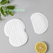 10 piezas/20 piezas/50 piezas/100 piezas Almohadillas para el sudor axilar, parches de absorción de sudor axilar de polímero de alta calidad para mujeres, pegatinas desodorantes invisibles y delgadas para refrescar en verano, playa, viaje