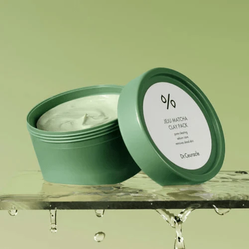 Leegeehaam Dr.Ceuracle Jeju Island Matcha Clay Pack (115g / 4.05 Oz) - Wash-Off Type Clay Facial Mask Pack For Cleansing Pore And Detoxifying Dull Skin - 115g - View 1