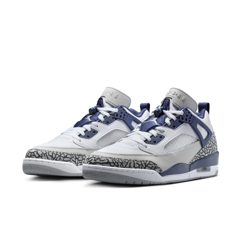 Jordan Spizike Low Fashionable And Versatile Non-Slip And Wear-Resistant Low-Top Retro Basketball Shoes Unisex White And Blue FQ1759-140 - White Blue - View 1