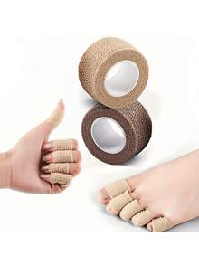 1 Cuộn Bảo Vệ Ngón Chân Thoải Mái - Băng Bảo Vệ Ngón Chân, Băng Chống Ma Sát 2.5CM, Băng Tự Dính, Băng Bọc Ngón Chân Phụ Kiện Tập Gym - Màu be - Xem 4