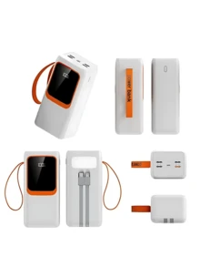 Power Bank Portable Charger Power Bank 30000mah PD 66W Fast Charging - 隨機顏色 - 查看 11