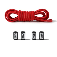 1 Pair Of Elastic No-Tie Shoelaces With Buckle - Multicolor, Quick-Lace System For Sneakers And Shoes, Durable Knit Fabric, Non-Fade, Easy To Use Shoelace Aid Tool