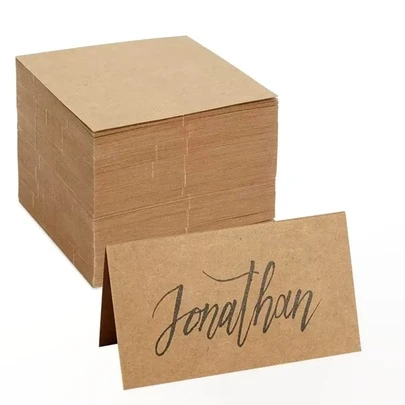 10/50pcs Blank Seat Card, Wedding Seat Card, Table Card, Table Layout Card, Party Indicator Wedding Card, Table Card Station Sign Message Card, Party Indicator Wedding Card, Table Card Station Sign Message Paper, Party Indicator Wedding Card, Table Card Station Sign Message Paper