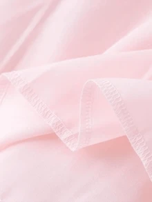 Pink Princess Tutu Skirt For Girls - Mid-Length Summer Tulle Skirt With Bow Detail, Fluffy Mesh Layers, And Elastic Waistband - Perfect For Parties, Performances & Casual Outings, Party Wear Skirt | Fluffy Tulle Skirt | Stylish Youngsters's Wear - Pink - View 4