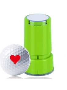 Ulepszone, grube stemple z tworzywa ABS do piłek golfowych, wielokrotnego użytku markery do piłek golfowych, akcesoria golfowe z samotuszującymi i szybkoschnącymi stemplami zapewniającymi wyraźne, trwałe nadruki
