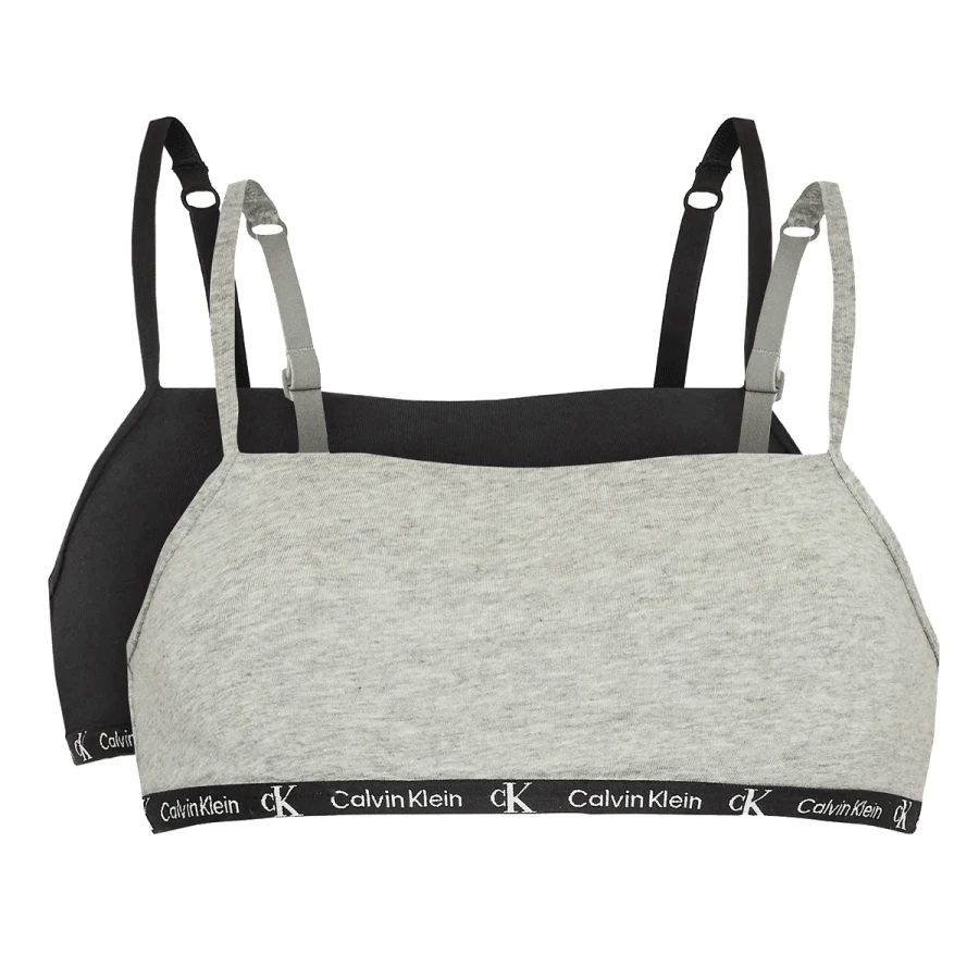 Calvin Klein UNLINED BRALETTE 2PK - Multicolor - View 1