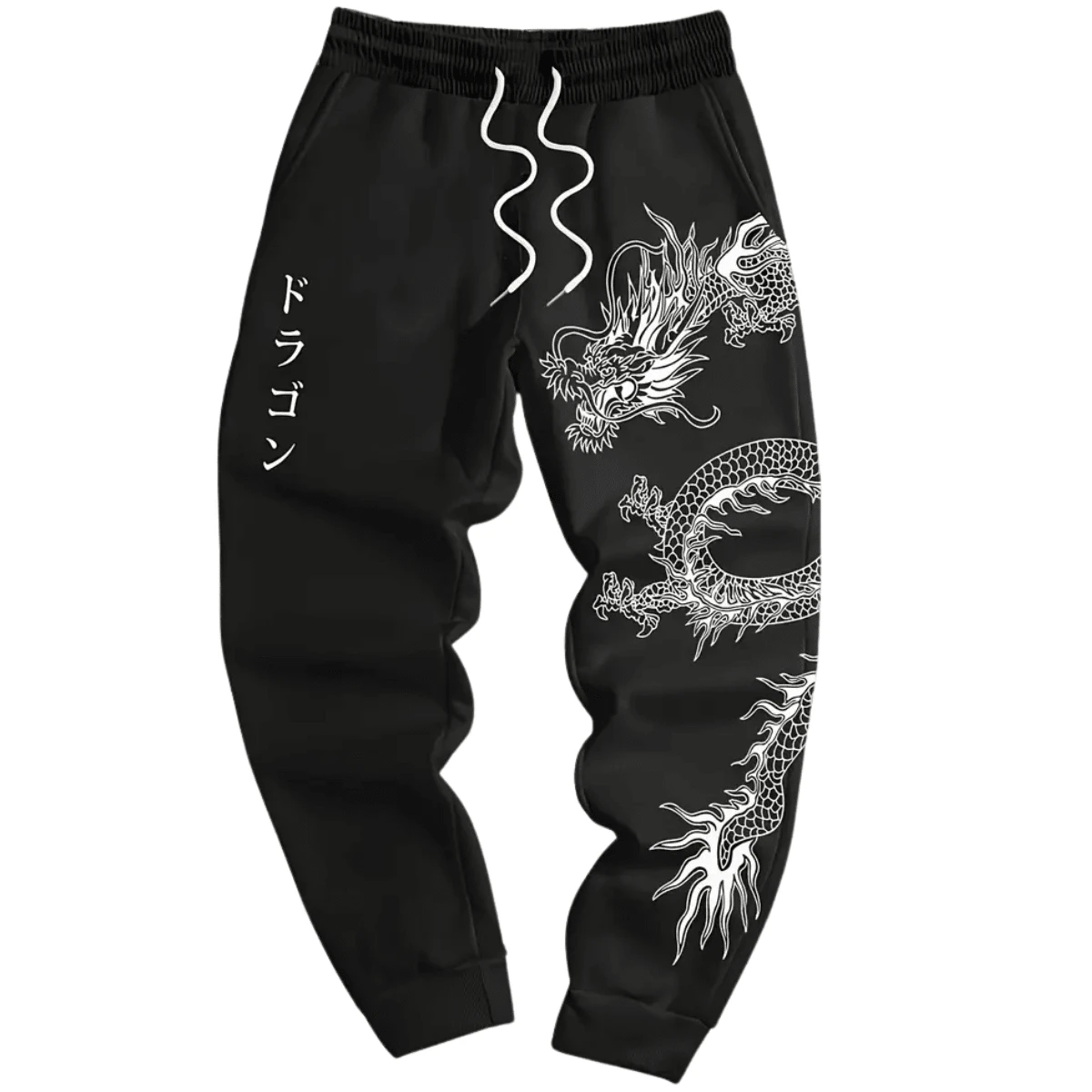 Men's Gym Maromba Flannel Sweatpants Gym Training Mountain Sports Pants - Black - View 1